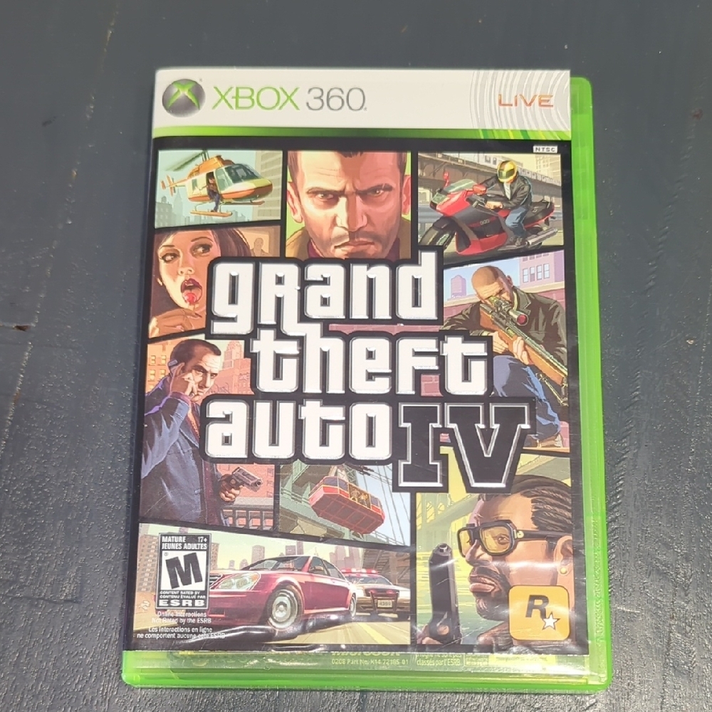 360 Grand Theft Auto IV - Green Case